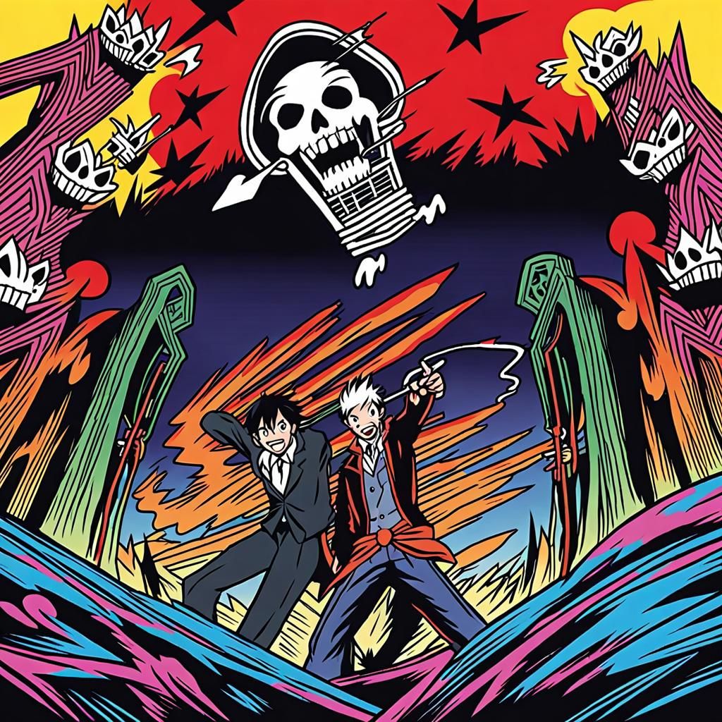 Graveyard Rave: Dancing Dead in Anime Style