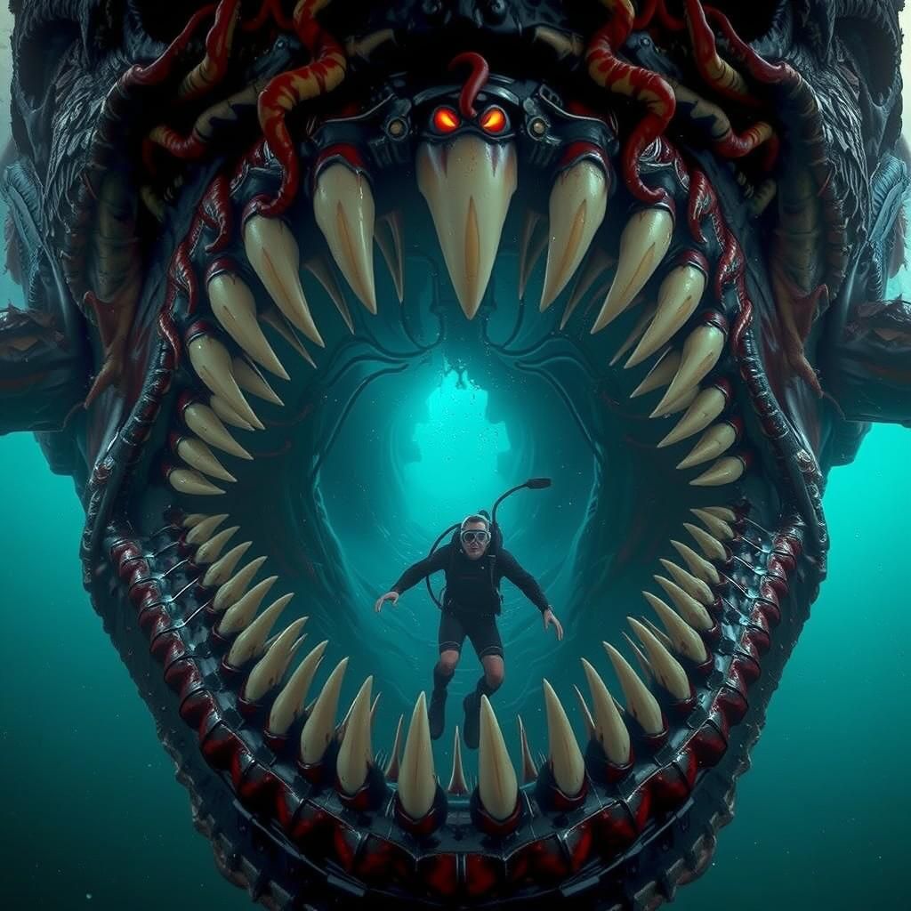 Colossal Cryptid Rises from Mariana Trench