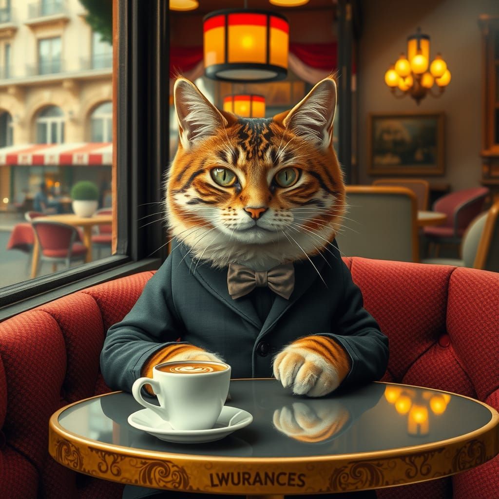 Coffee cat