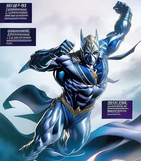 Majin Boo Superhero Concept Art