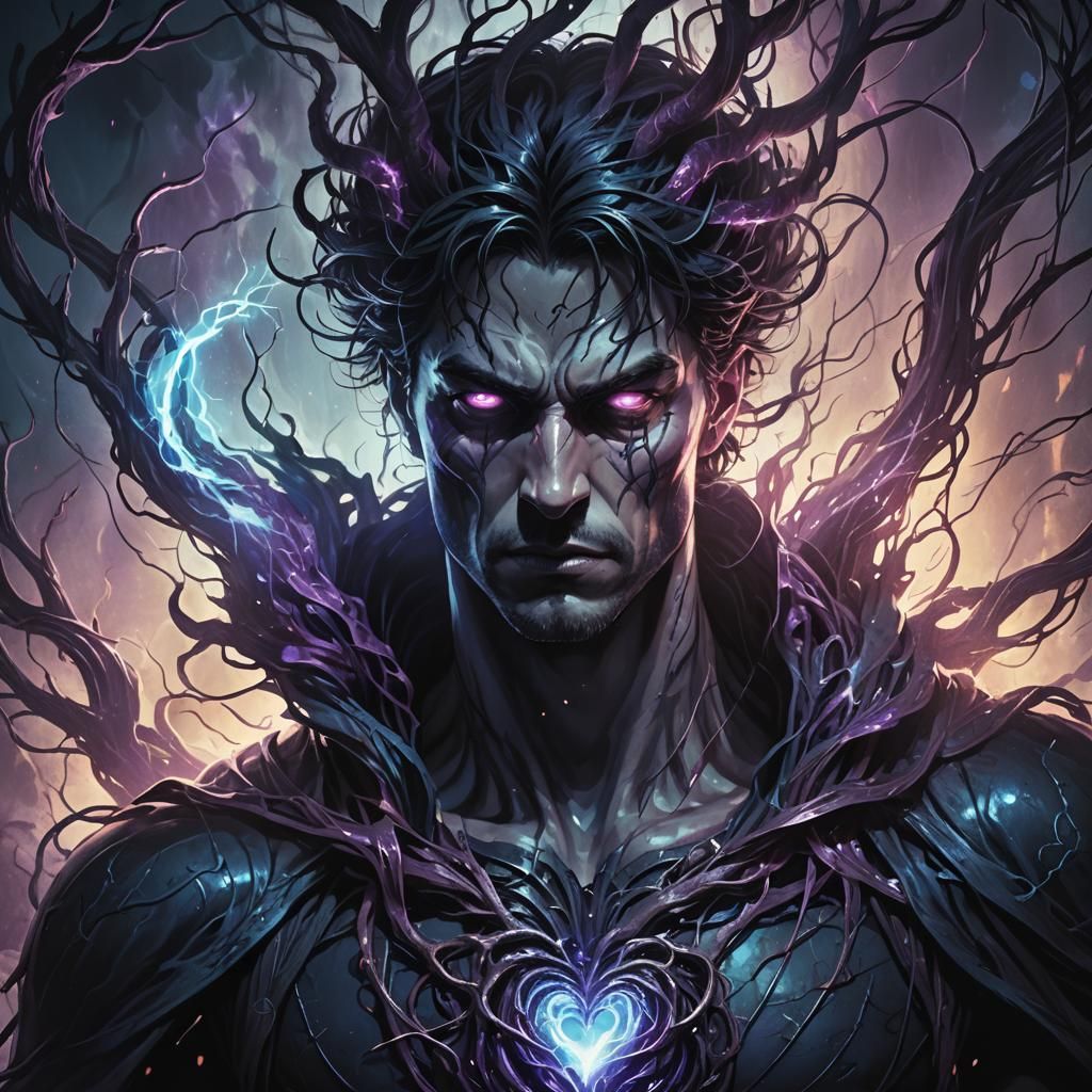 Dark Fantasy Portrait: Heart of Darkness