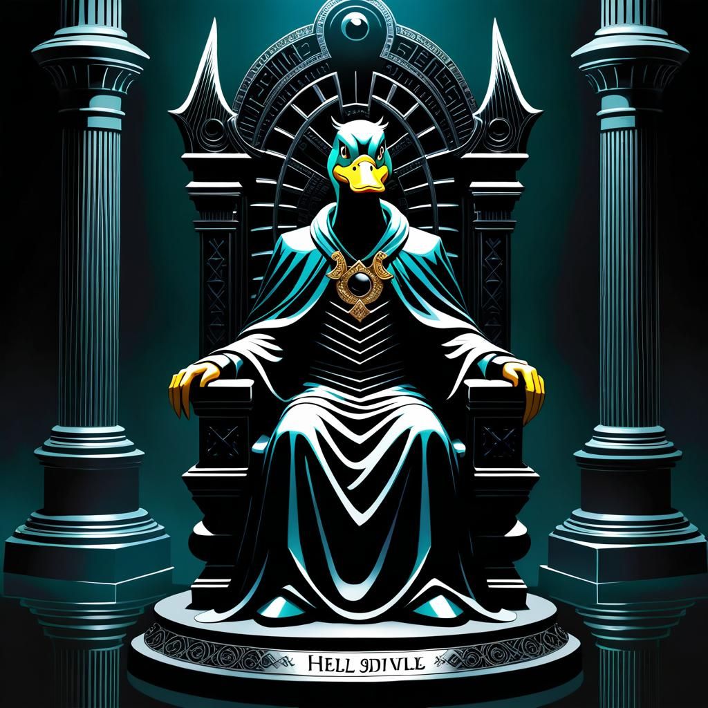 Lord Bezequak: The Satan Duck on Onyx Throne