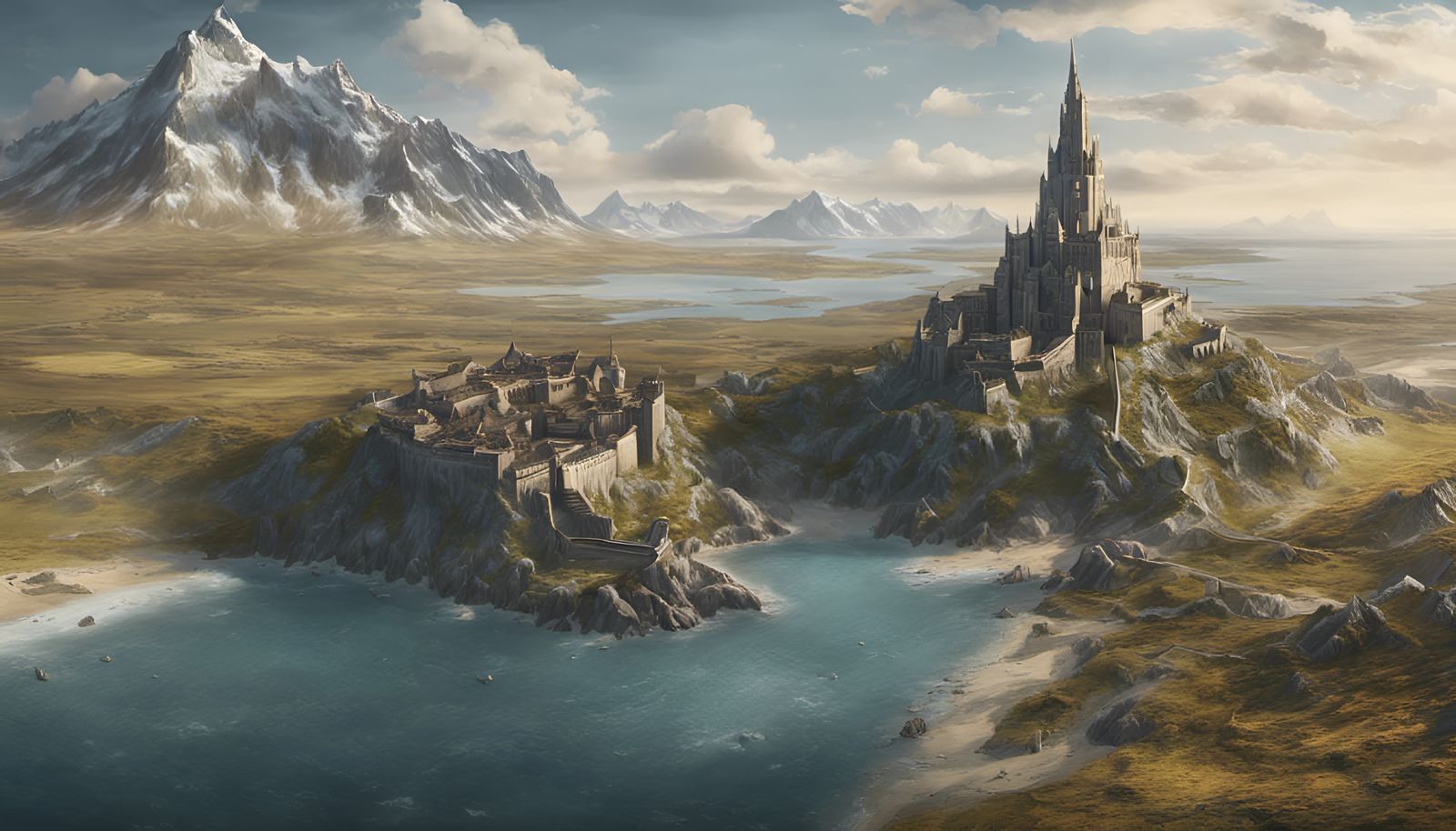 Numenor: A Photorealistic Tolkien-Inspired Landscape