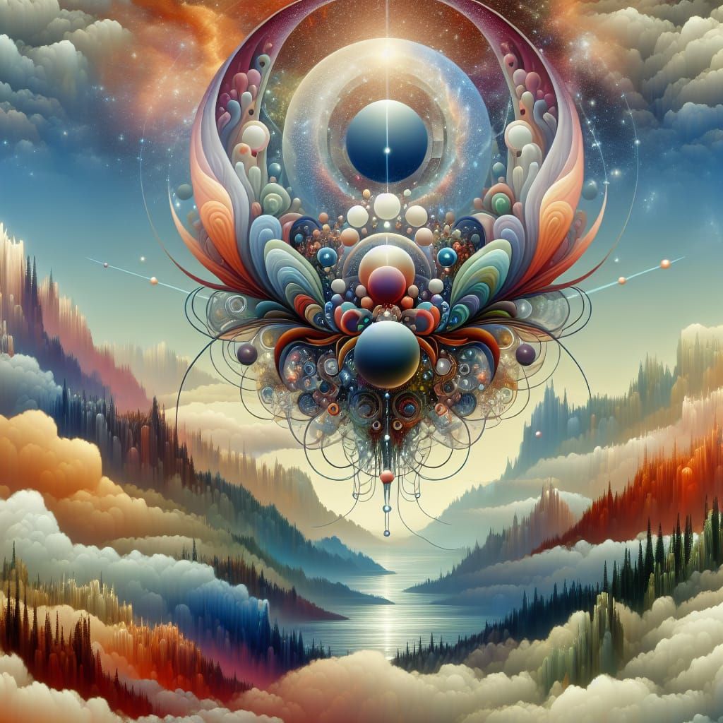 Surreal Nature Automata Over Laguna Verda