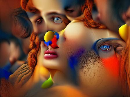 Abstract Image of Sadness