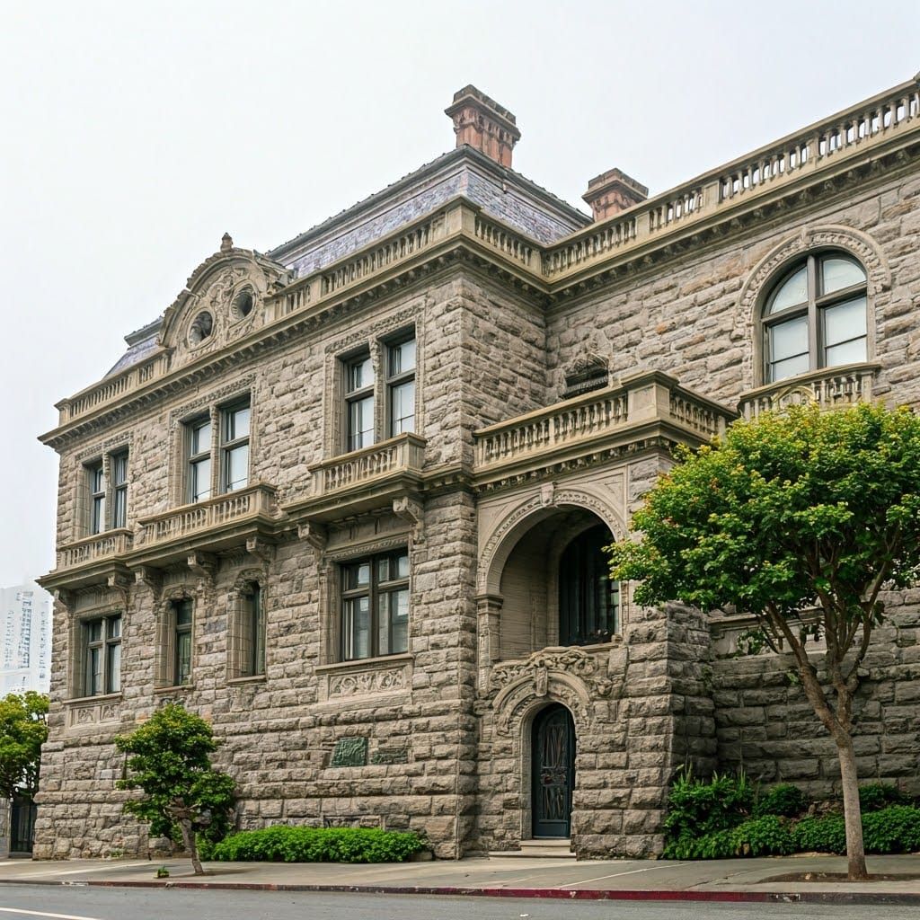 James C. Flood Mansion in San Francisco: Ethereal Architectu...