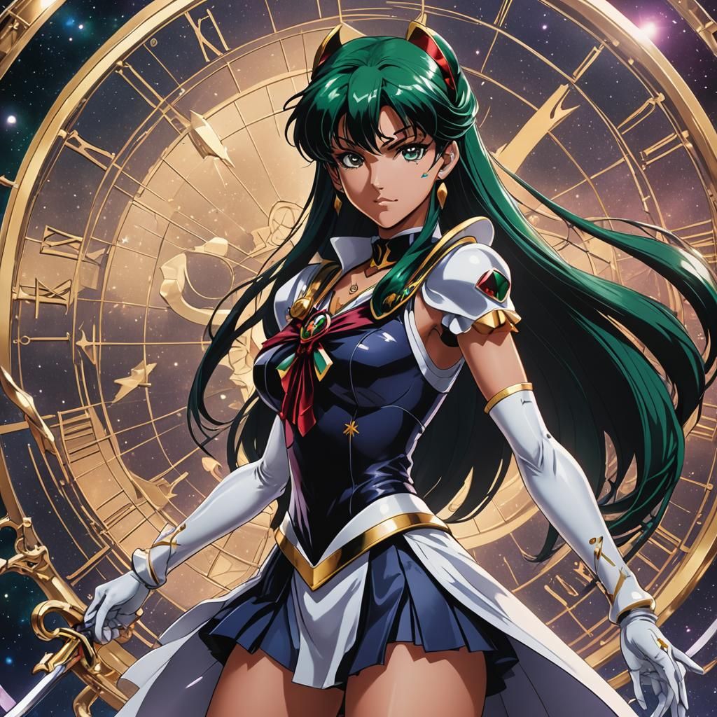 Sailor Pluto: Guardian of Time, Anime Art