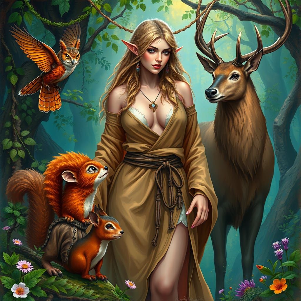 She had a way of connecting with animals