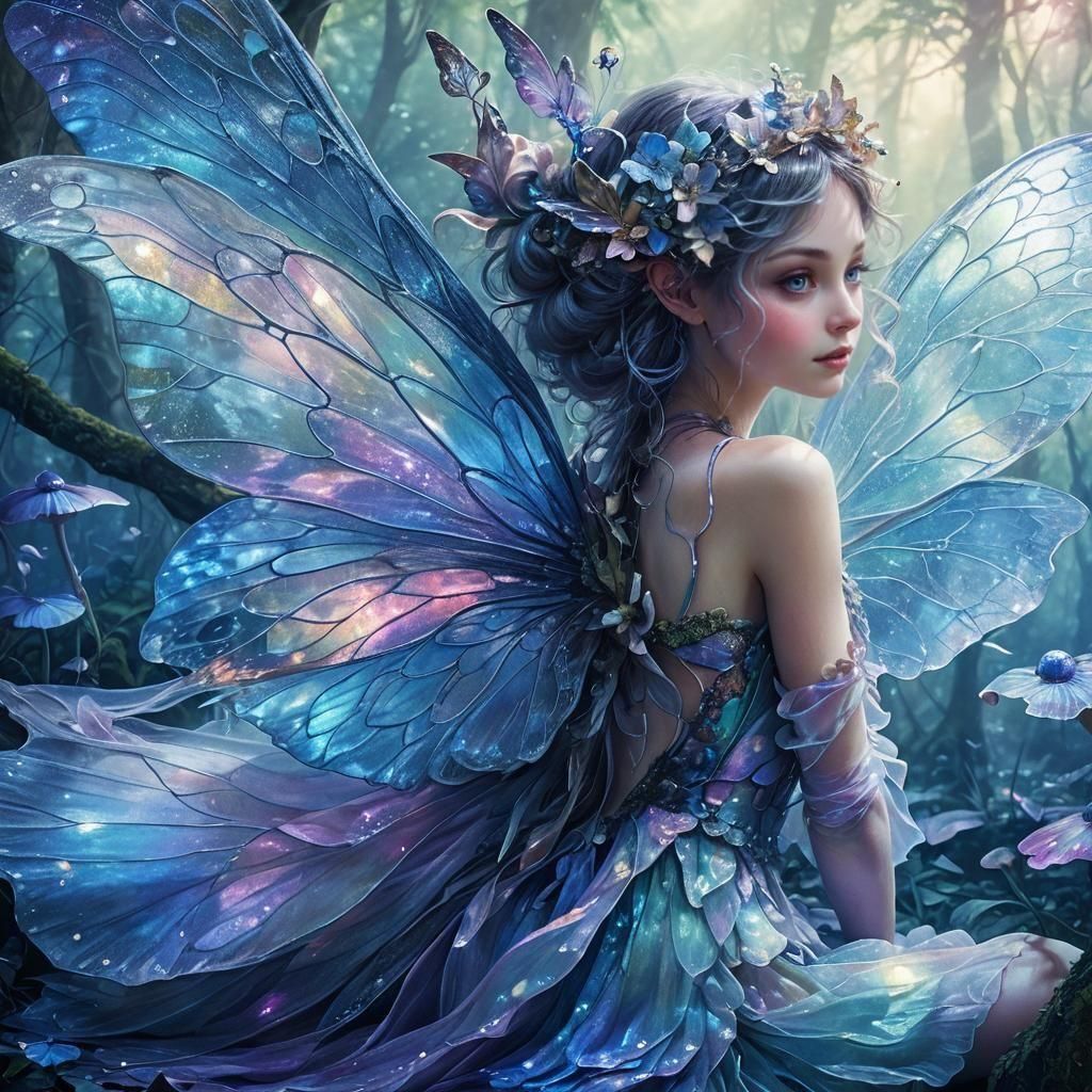 Enchanting Fairy Generated by AI