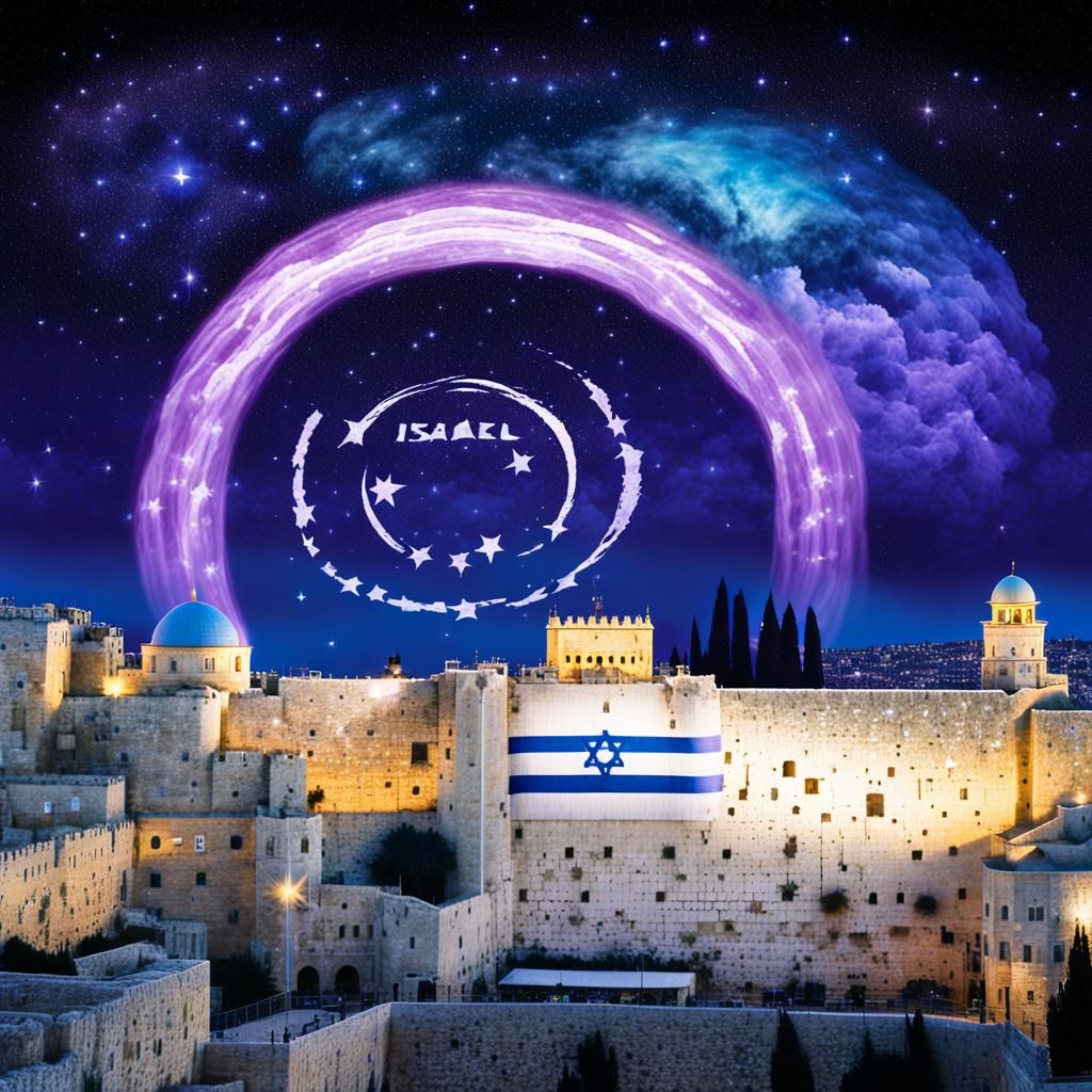 Israel Shines Bright in Cosmic Glory