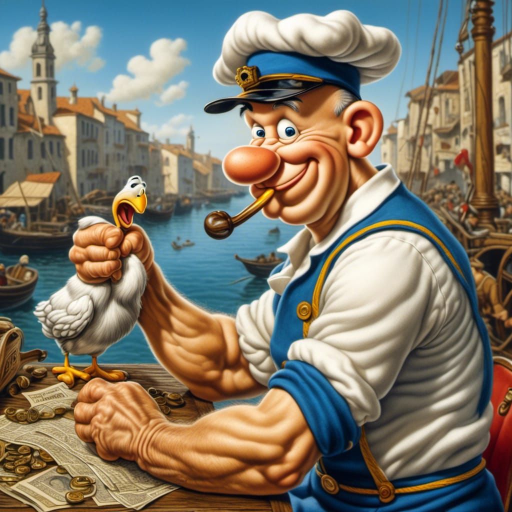Popeye with an attitude