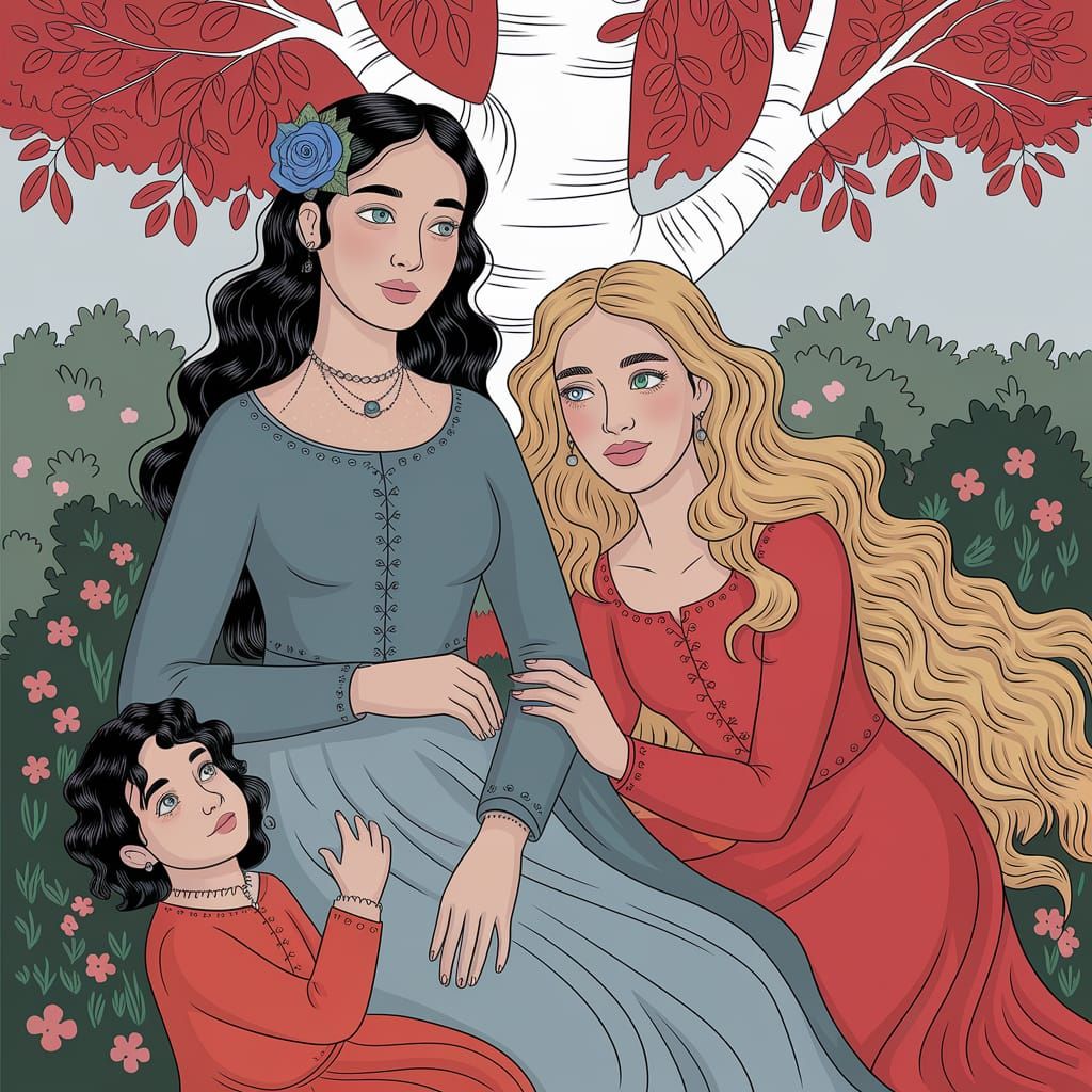 Northern Noblewomen Under the White Tree