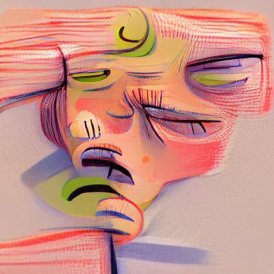 Stress Exhaustion Visualized