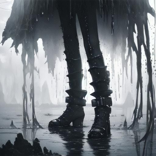 Orphan's Resilience: A Hyper-Realistic Digital Portrait