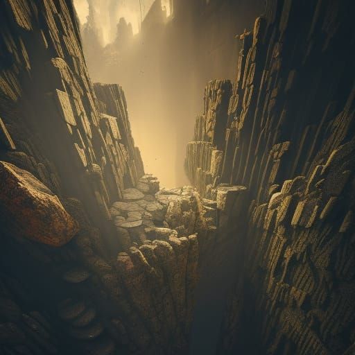 Optical Illusion Street Art: Ground Chasm