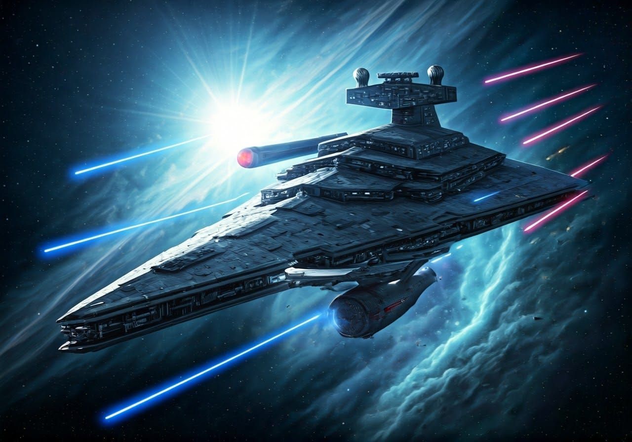 Star Trek's Enterprise Under Attack in Interdimensional Spac...