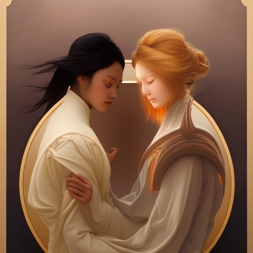 Yin-Yang Symbol of the Four Elements