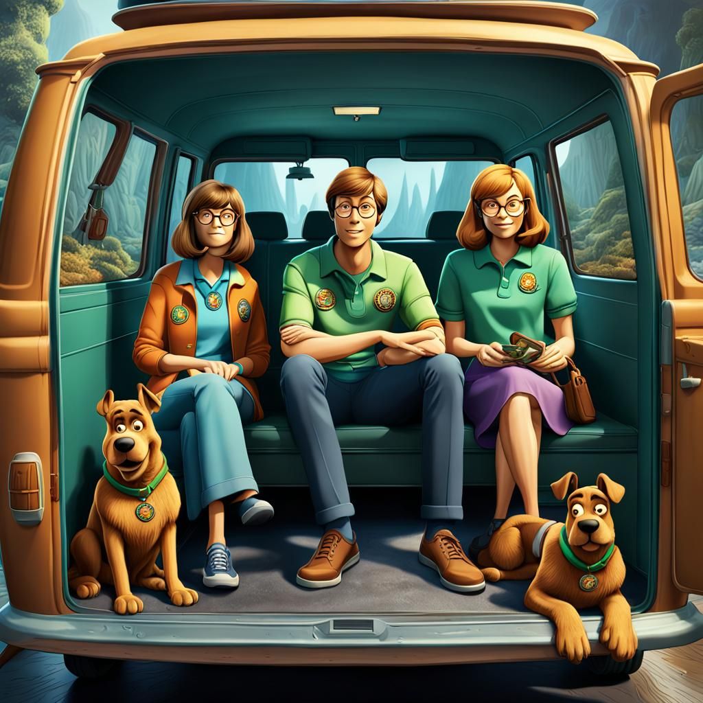 Scooby Doo Gang as CA Firm Team