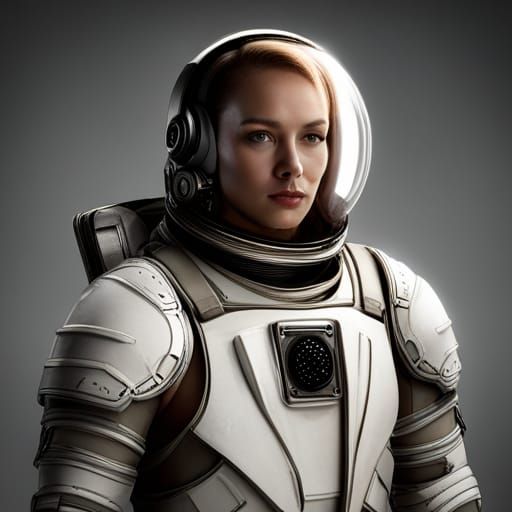 Futuristic Spartan Space Armor Concept