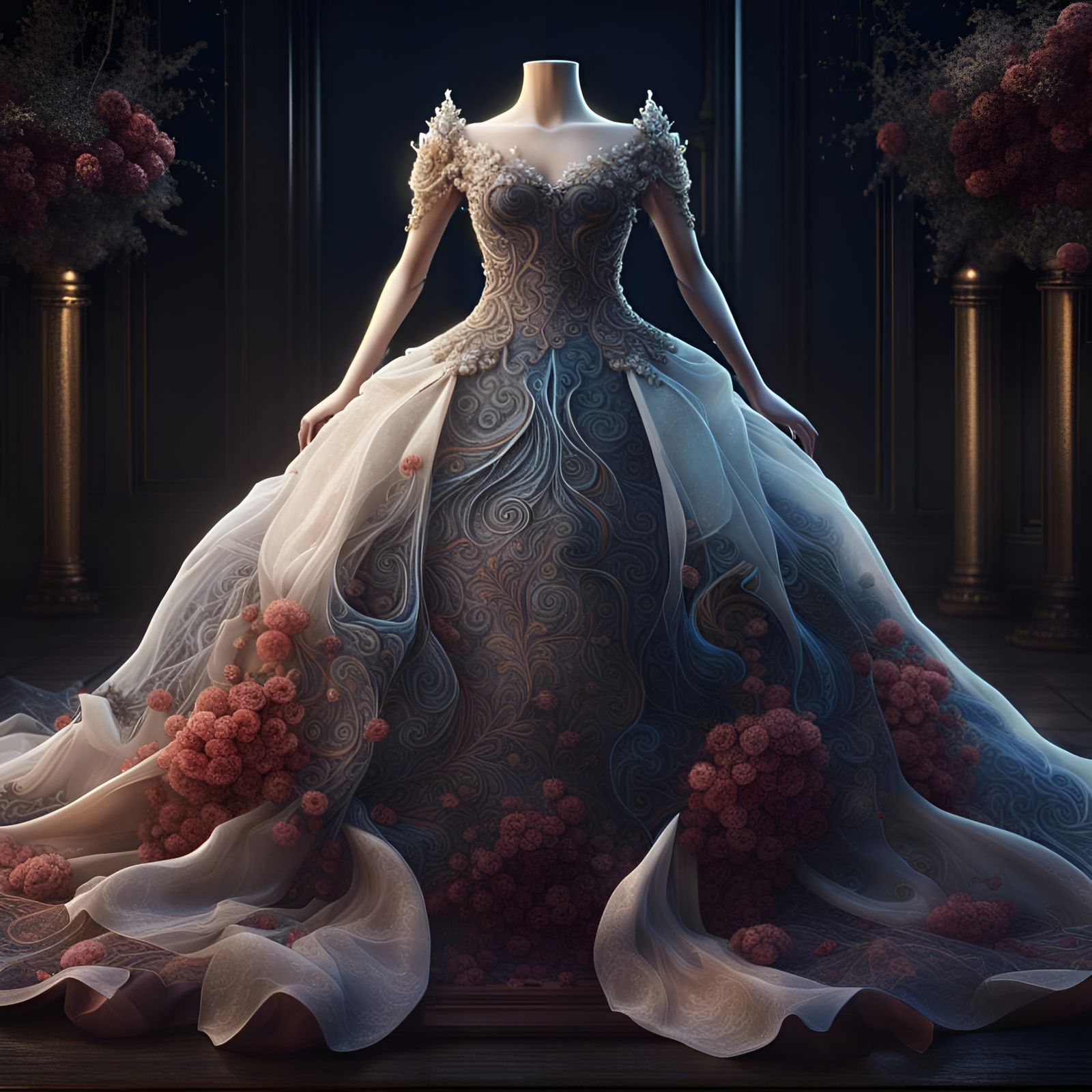 Dress ๐ for the eldest princess ๐ธ๐ป