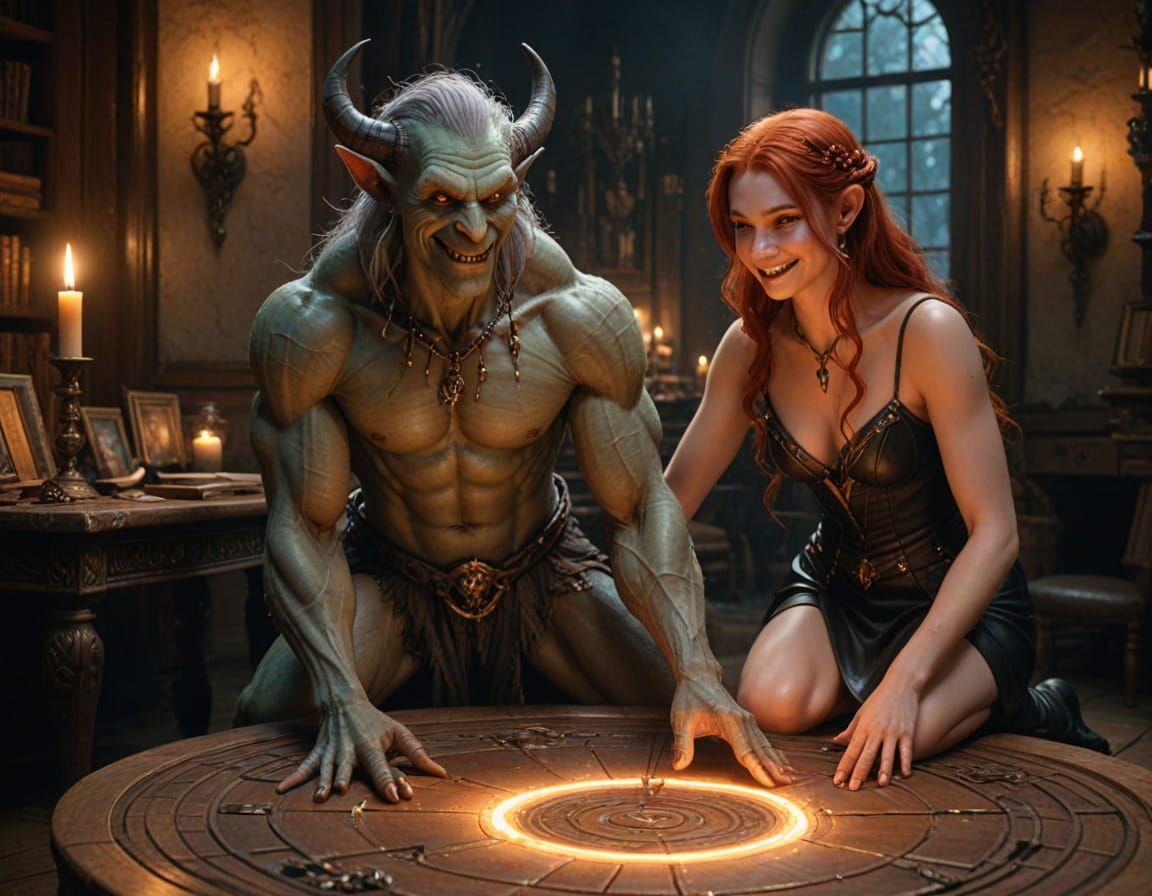 Pixar-Inspired Demon Romance Masterpiece