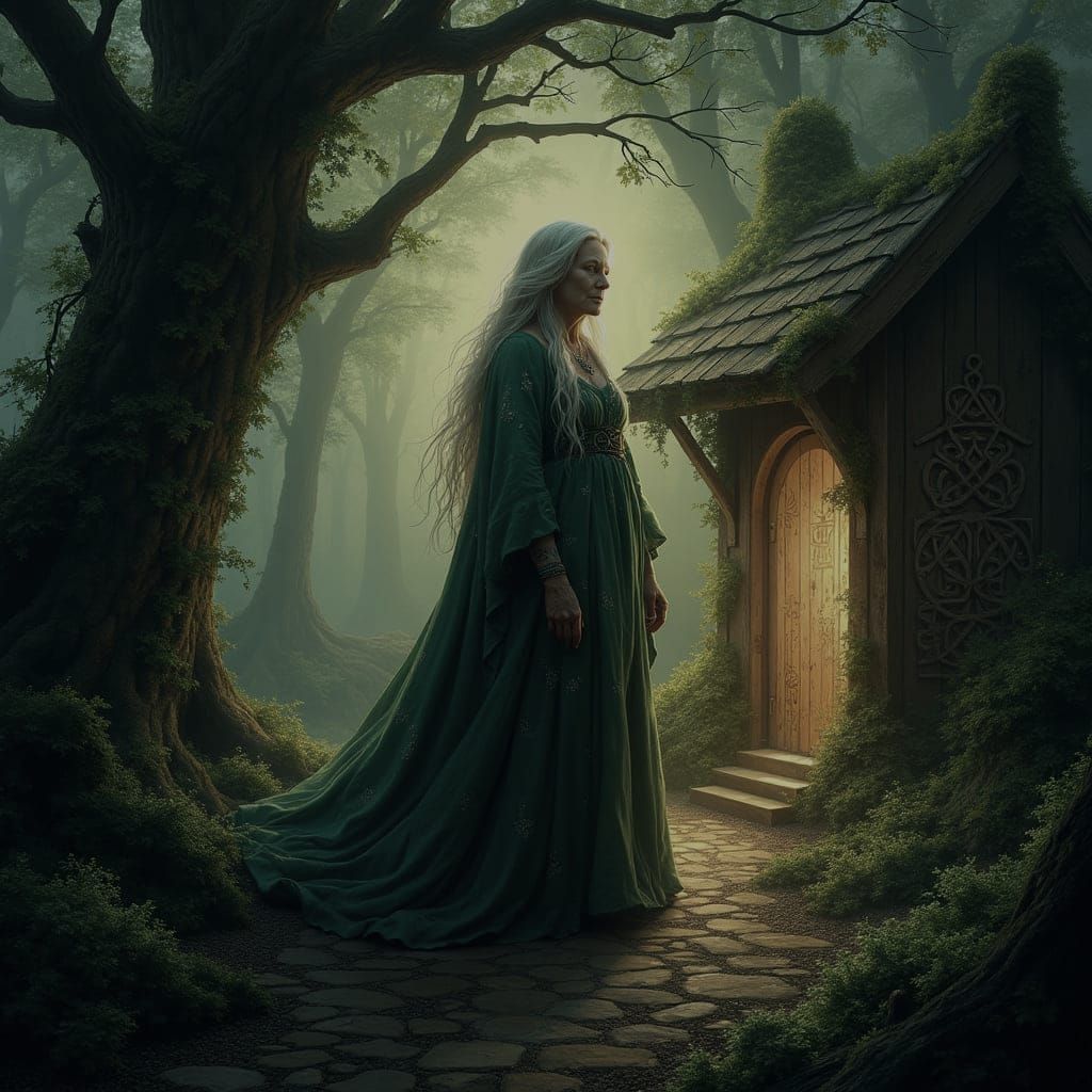 Rustic Mother and Shack