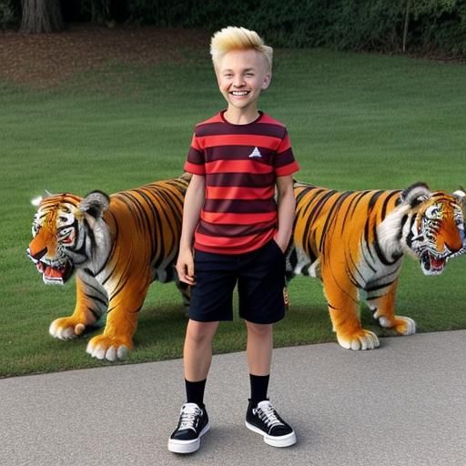 Calvin and Hobbes in Suburban America