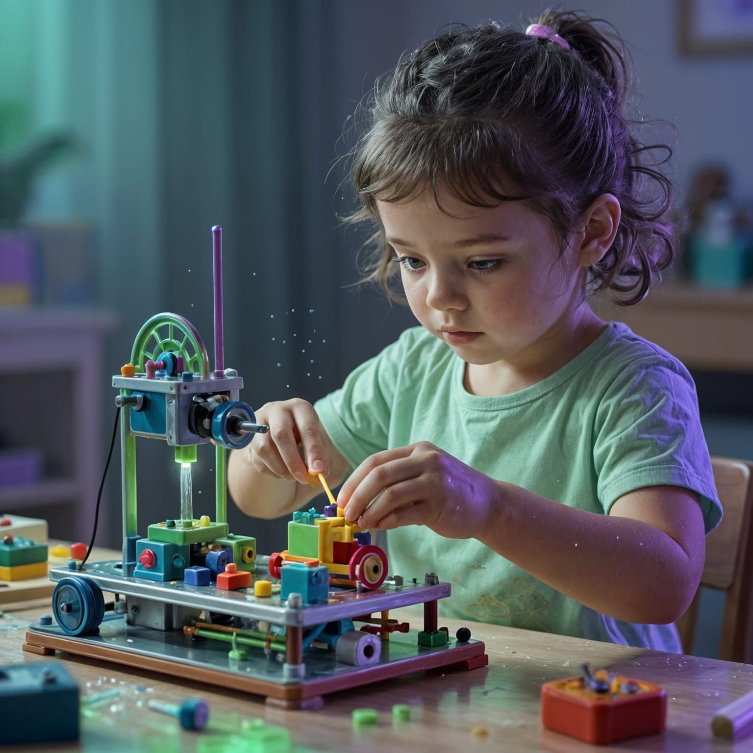 Sophisticated Toddler Builds Toy-Making Machine in Unreal En...