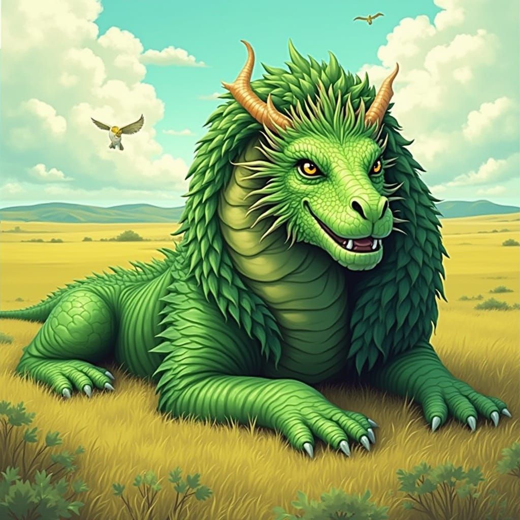 Dragons Soaring Through Mystical Skies