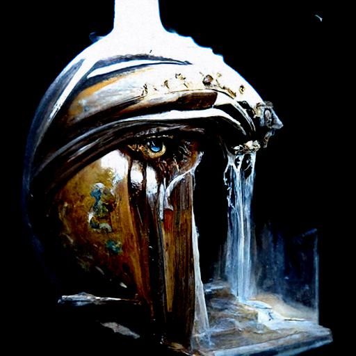 The Tears of Immortals as Oil Painting