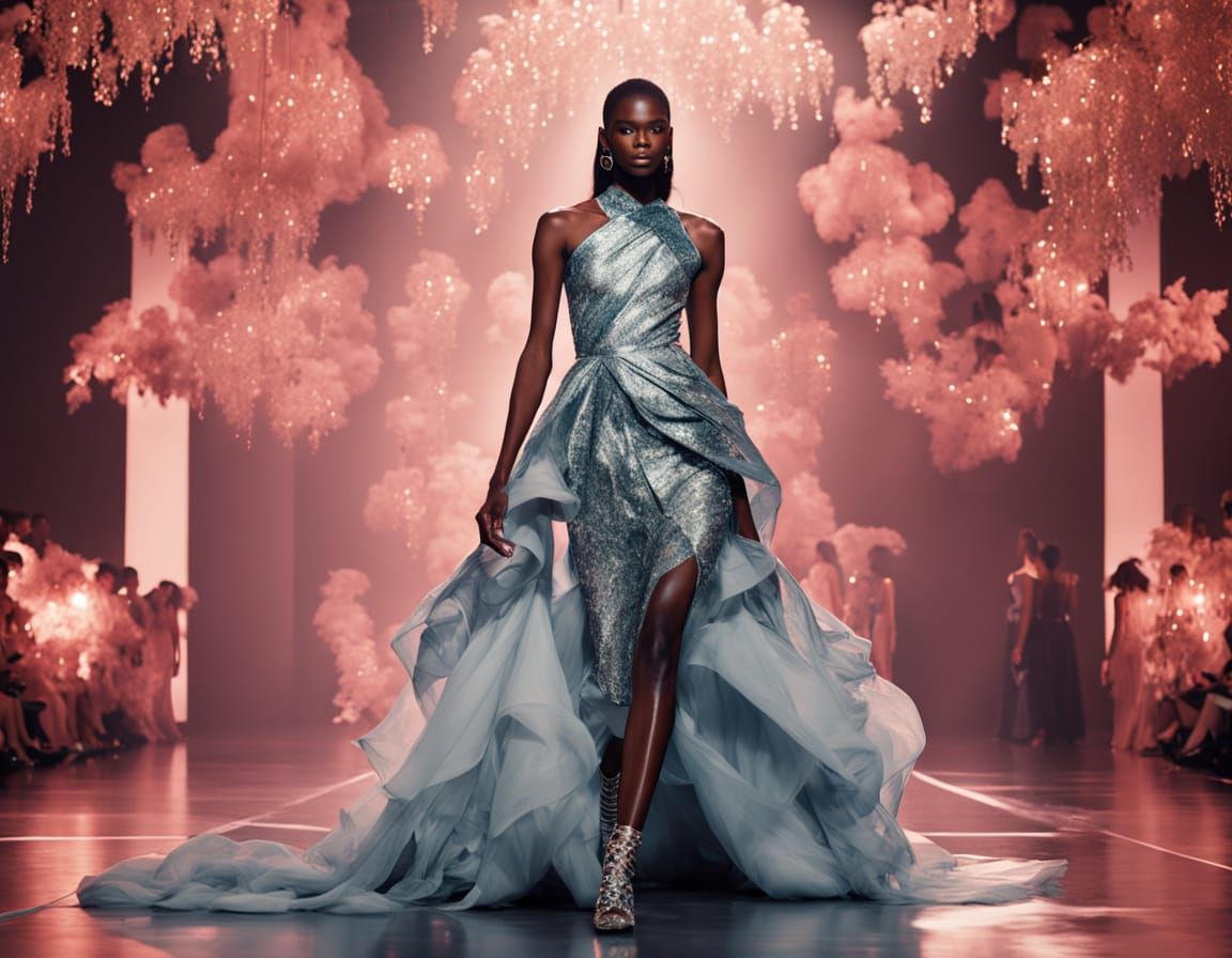 Fantasy Fashion Show in High-End Glamour Style