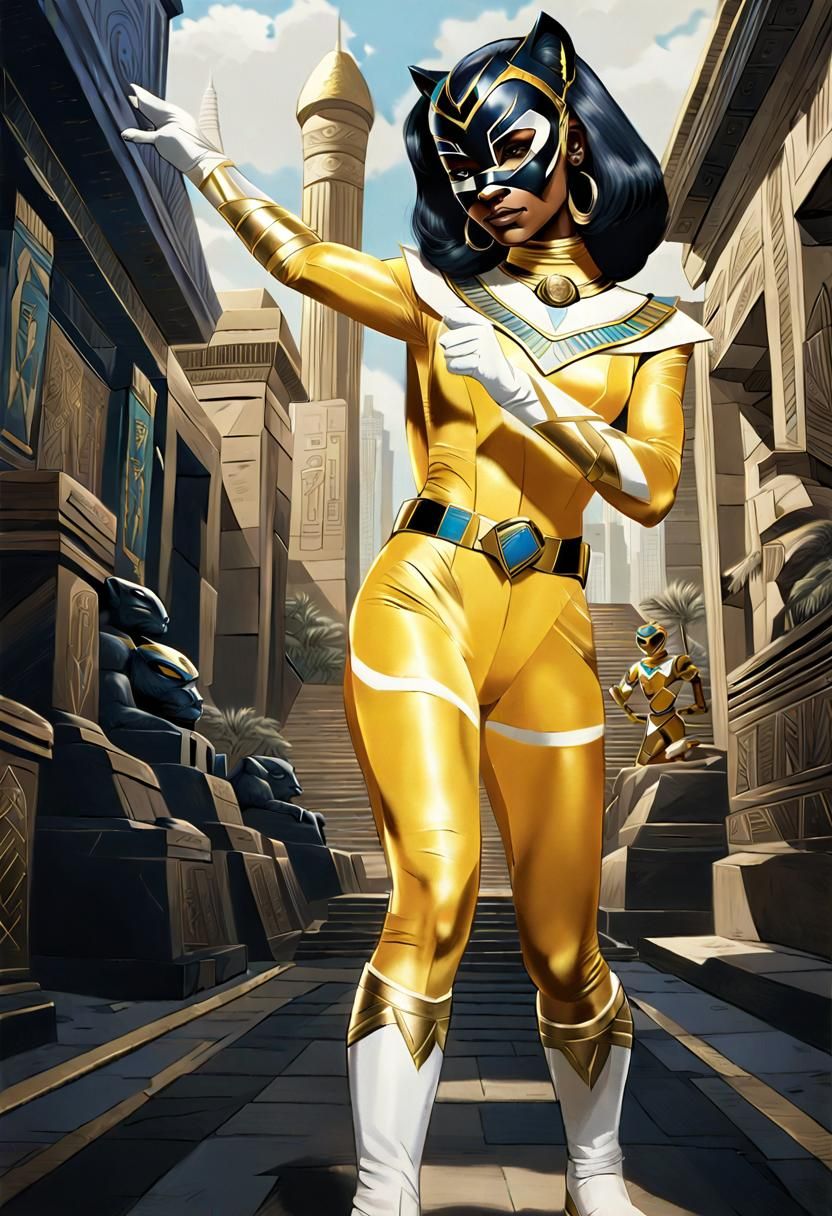 Panther Power Ranger in Frank Paur Style