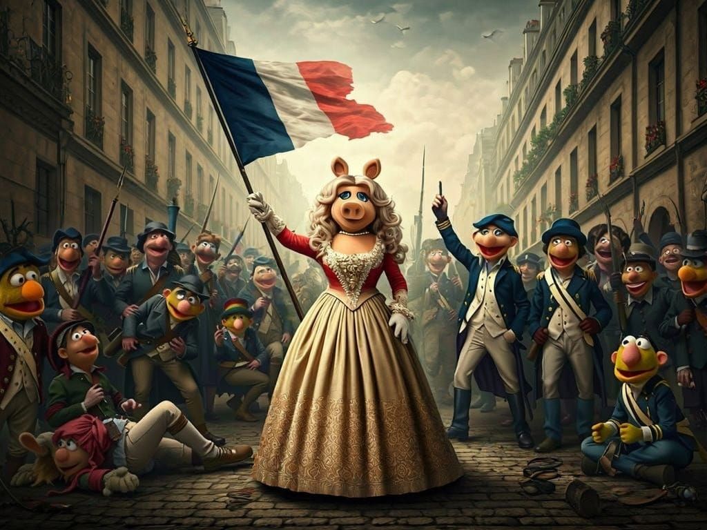 Muppets Revolution in Paris: Fine Art