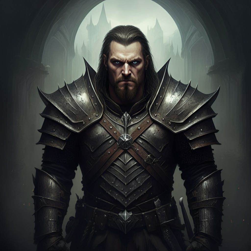 Dark Fantasy Art in a Grimdark Aesthetic