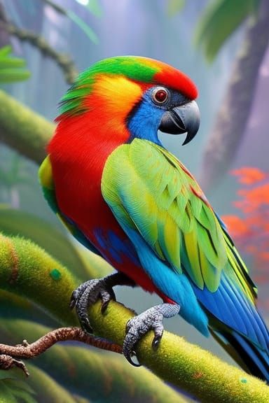 FABER-CASTELL PARROTS 4