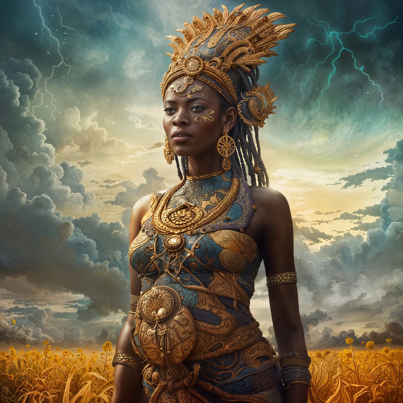 Asase Ya, Earth Goddess of Fertility