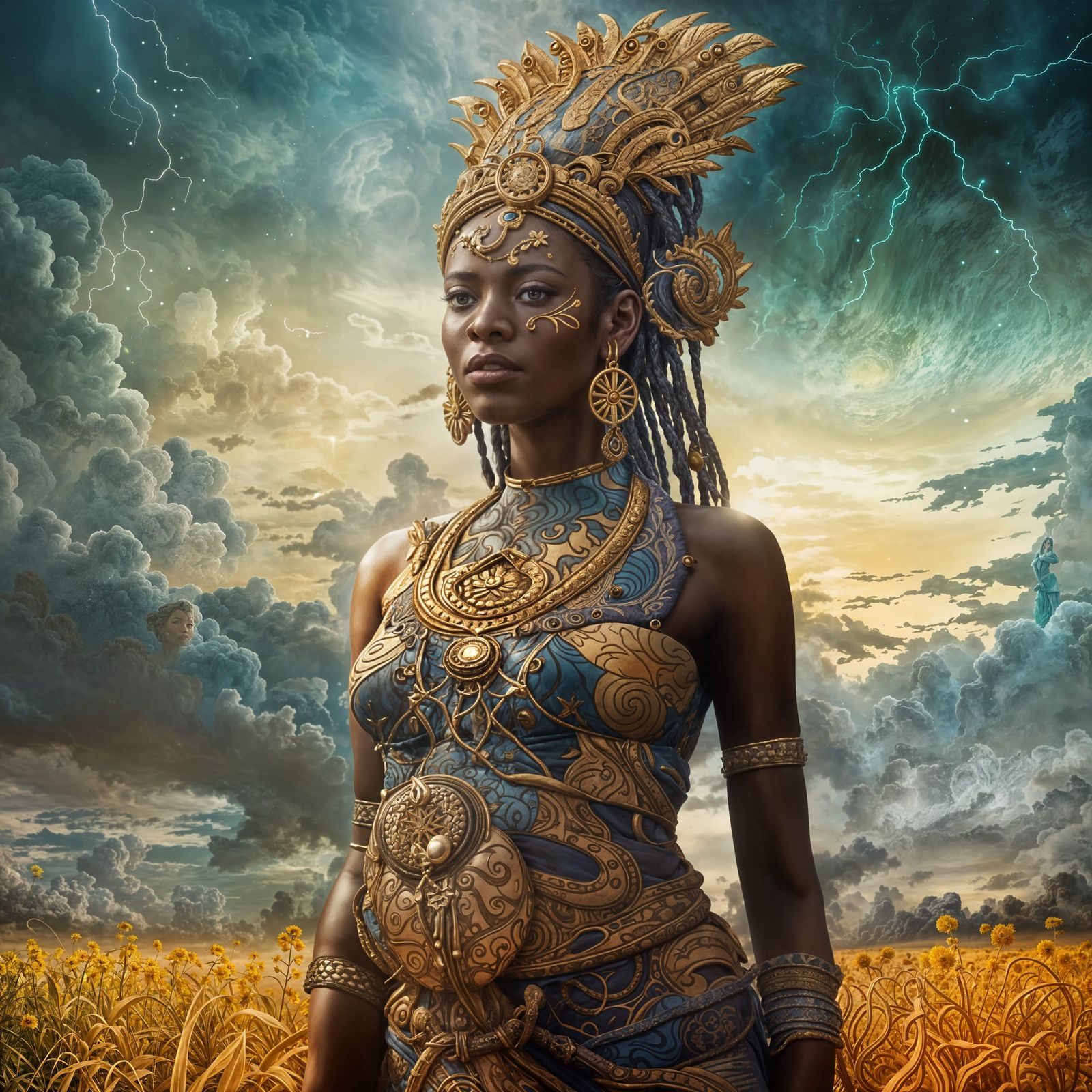 Asase Ya, Earth Goddess of Fertility