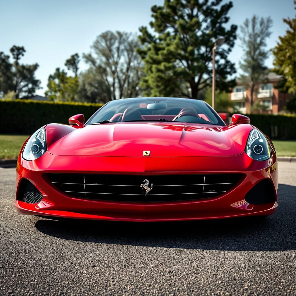 Ferrari in Metallic Hues