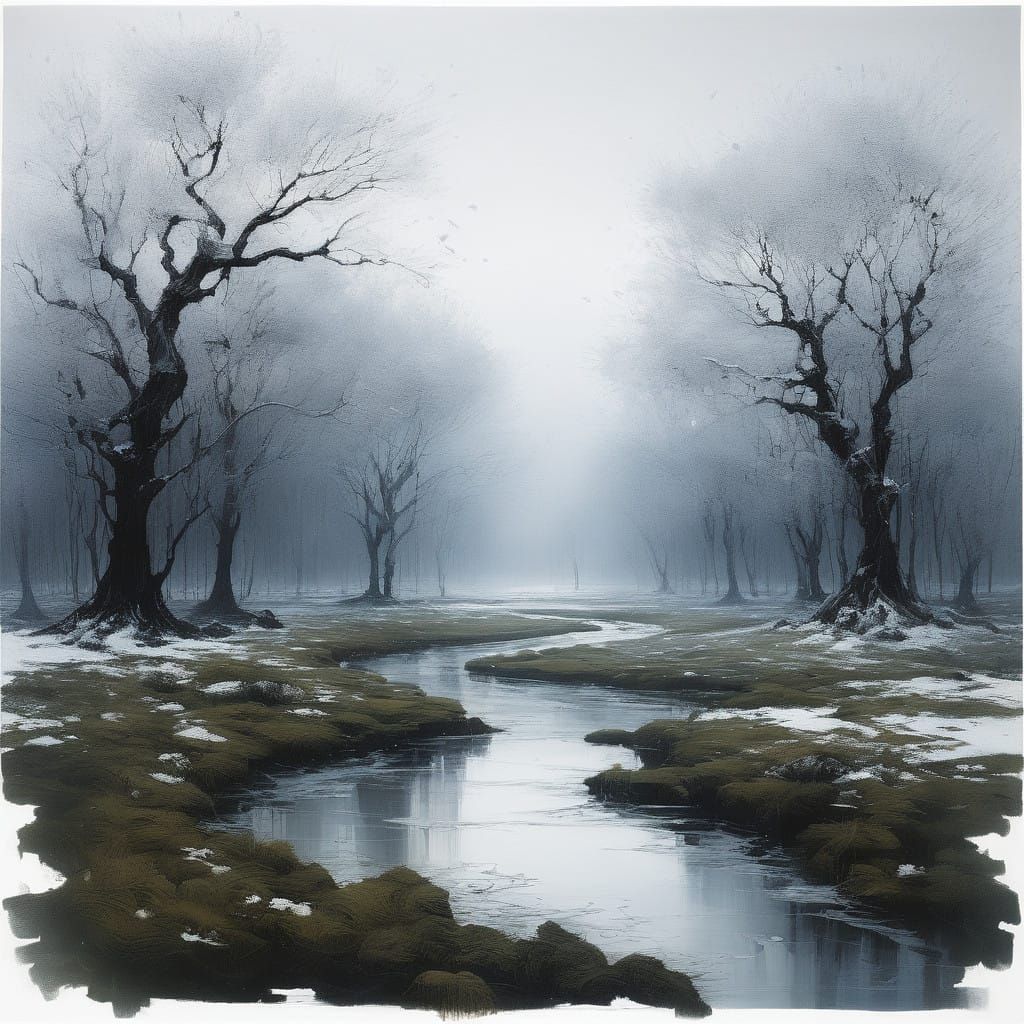 Whimsical Dreamworld in Vibrant Celtic Art