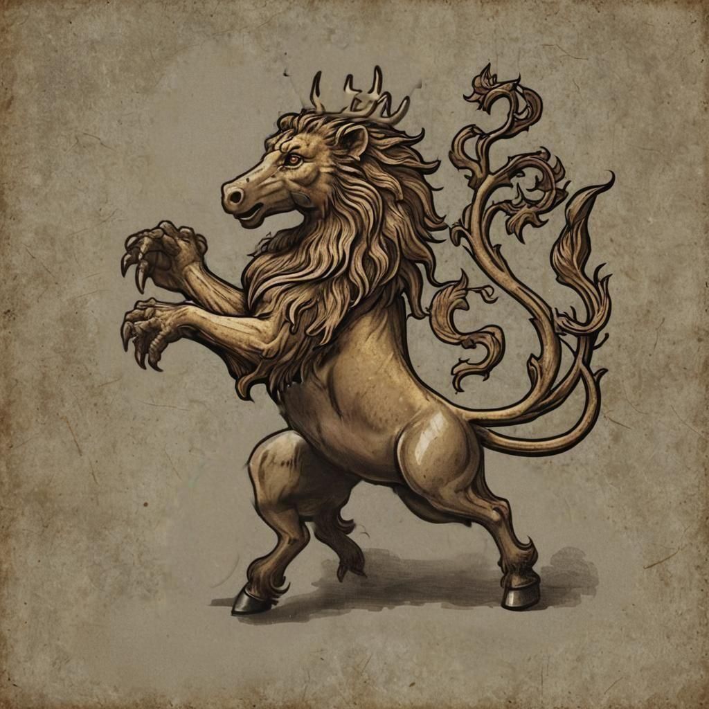 Heraldic panther (continental)