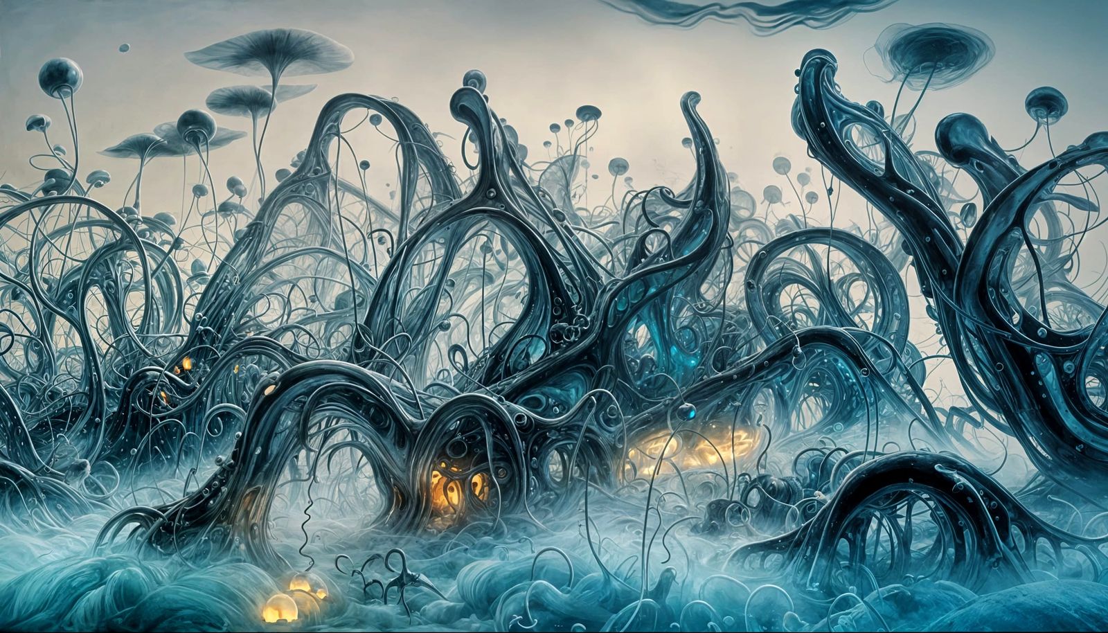 Biomorphic Audible Intelligence in Surreal Style