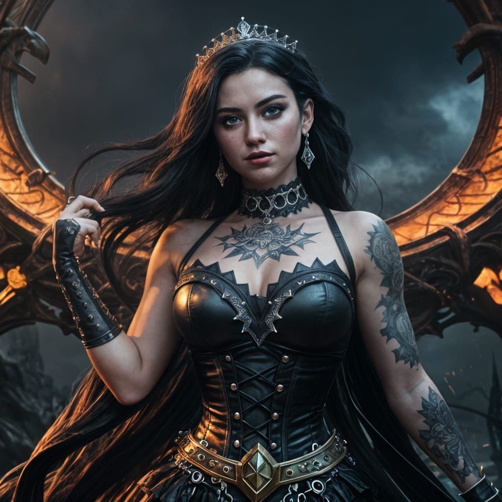 Heavy Metal Esmeralda: A Disney Princess Reimagined