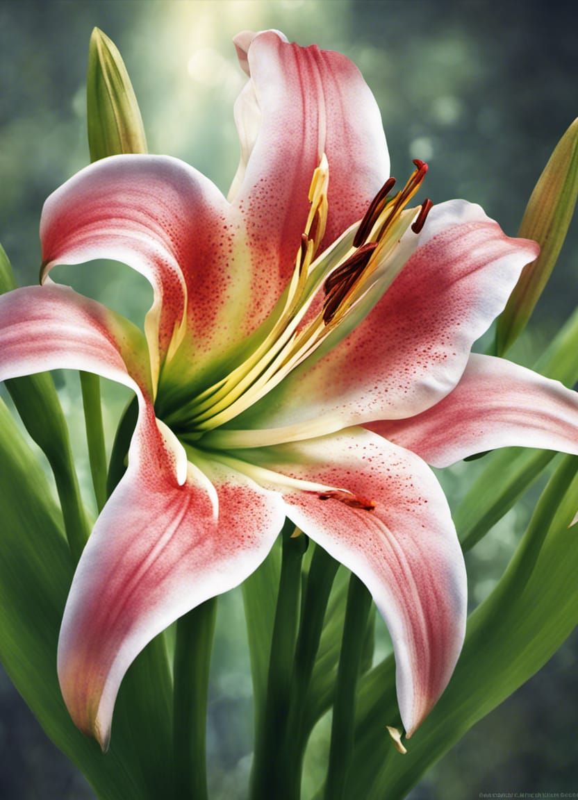 Dew on Lily: Roots of Lebanon