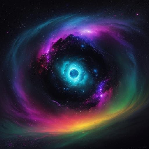 Ethereal Nebula Blooms in Vast Cosmic Expanse