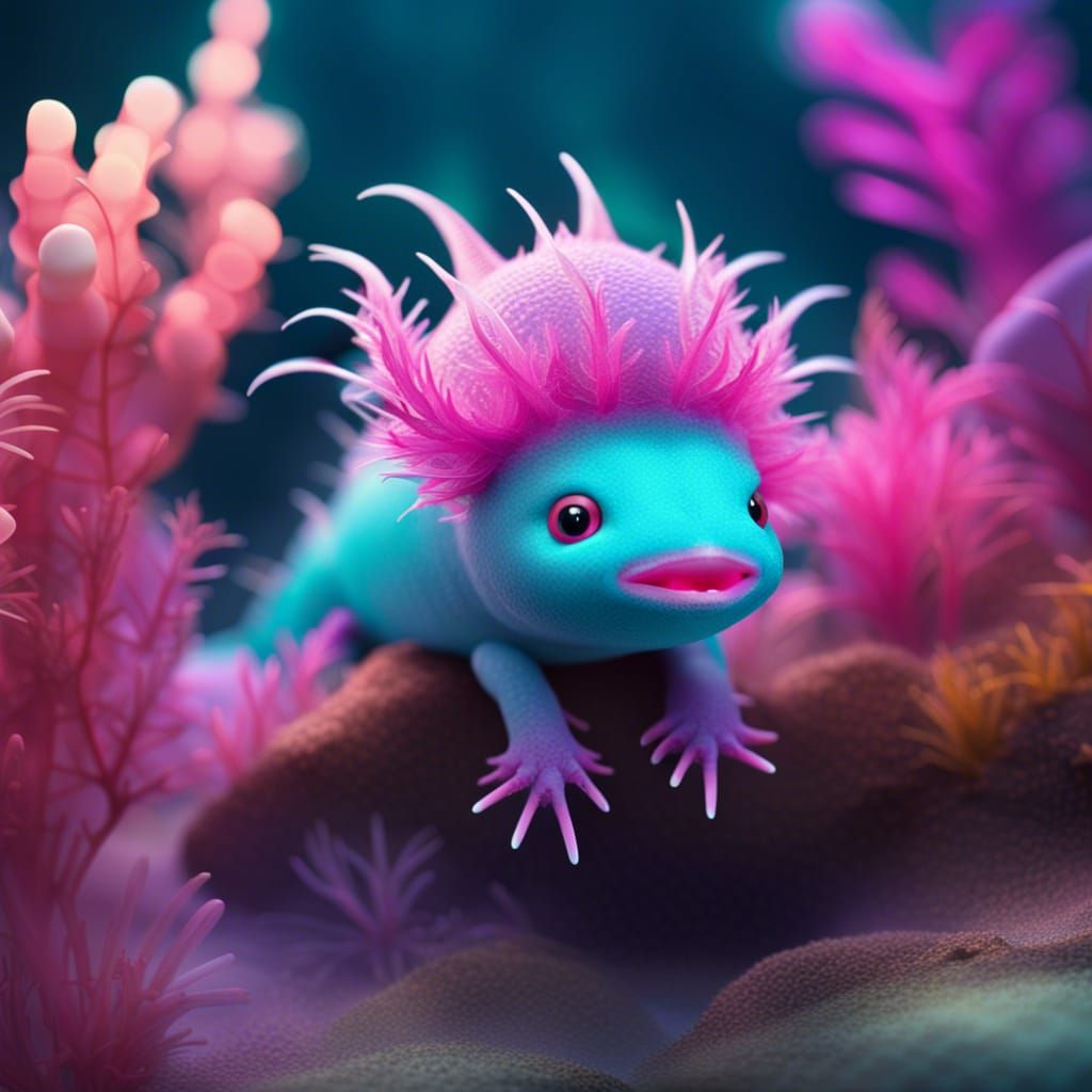 Cute Axolotl