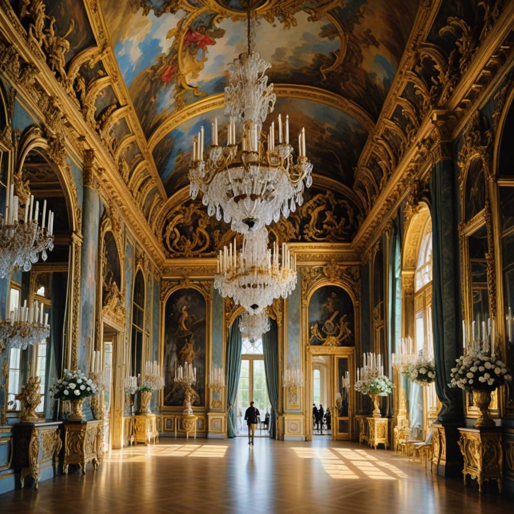 Versailles Palace in Gilded Grandeur