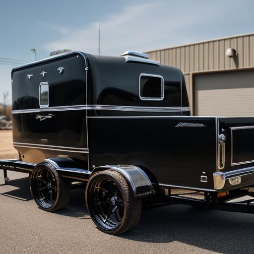 Modified 60s Ford Shelby on Tracks: Professional Photo