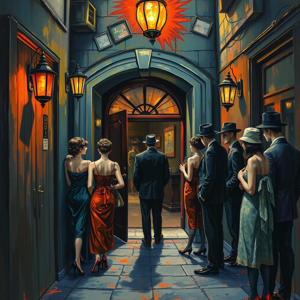 A mysterious back-alley entrance 2