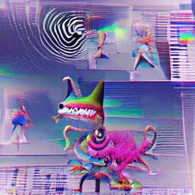 Weirdcore AI Image