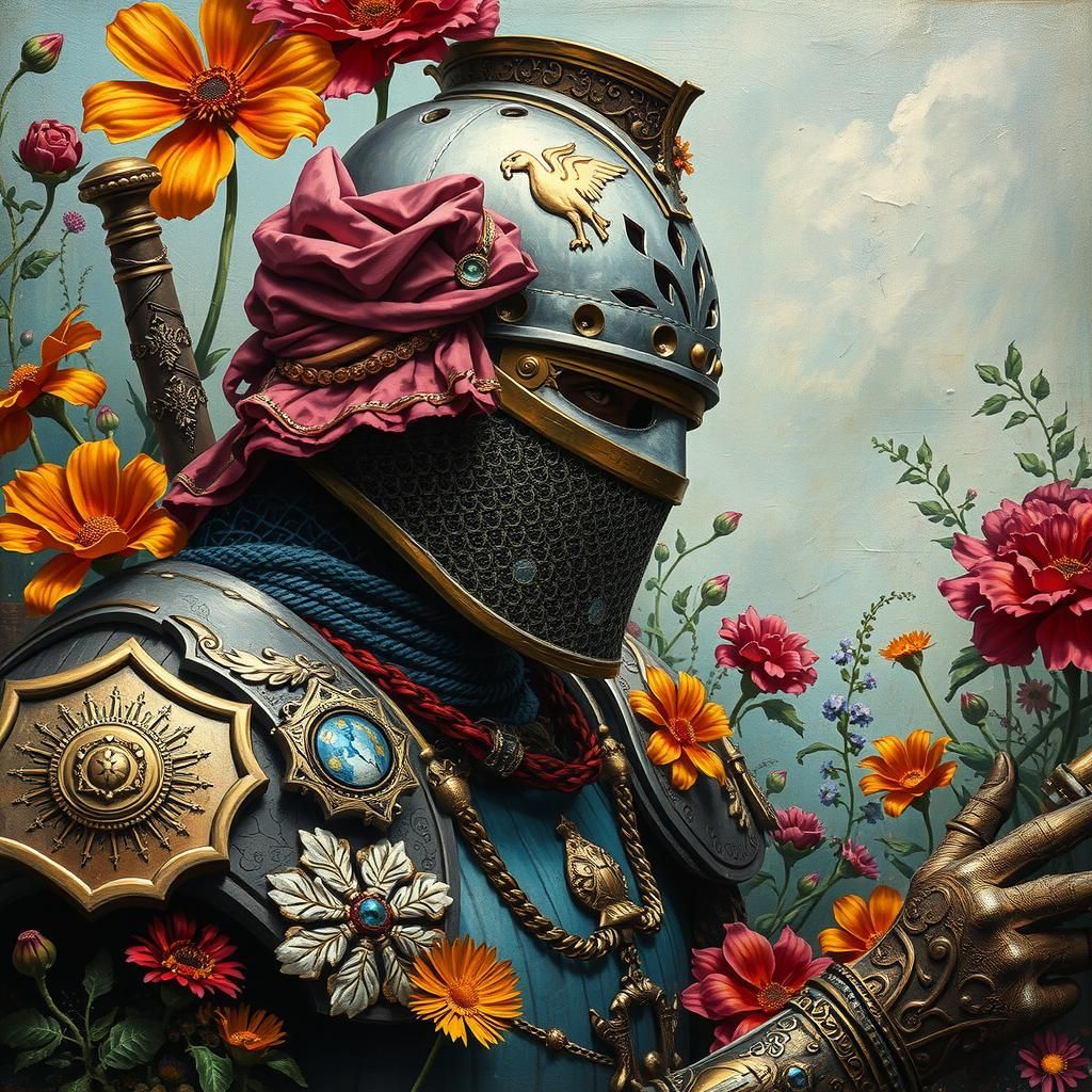 The Knight of Flowers: Detailed Concept Art